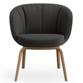 ROSSIN - Židle CLEO MINI - s dřevěnou podnoží