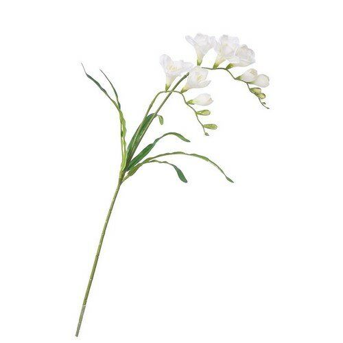Umělá květina Frézie bílá, 57 cm - 4home.cz