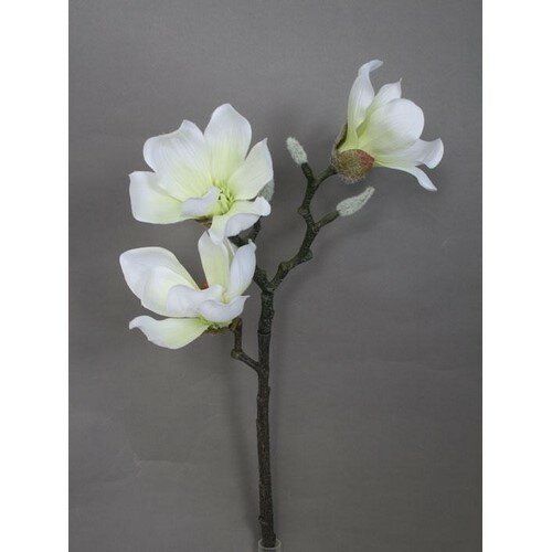 Umělá květina Magnolie bílá, 55 cm - 4home.cz
