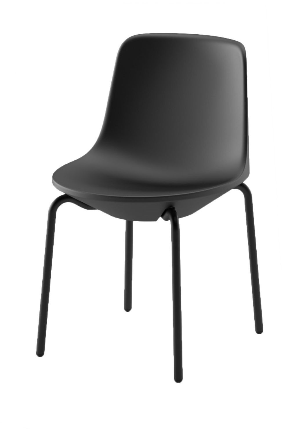 Plust - Židle PLANET, kovová podnož - 