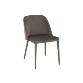 Šedá jídelní židle Charlotte - 58*80*51 cm J-Line by Jolipa