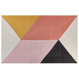 Bavlněný koberec 140 x 200 cm barevný NIZIP