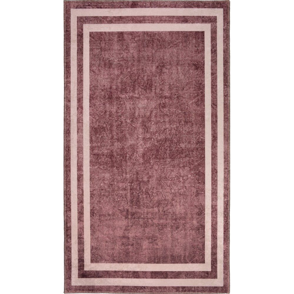 Červený pratelný koberec 180x120 cm - Vitaus - Bonami.cz