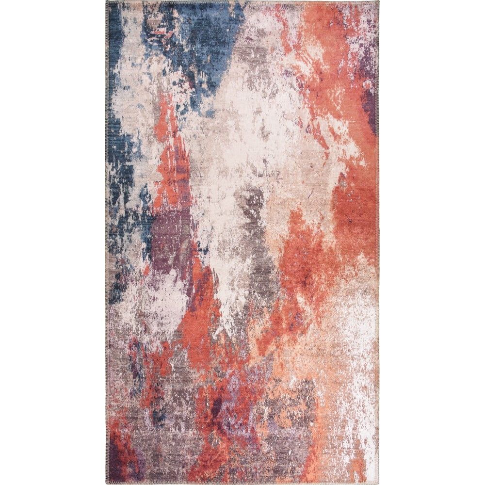 Červeno-modrý pratelný koberec 180x120 cm - Vitaus - Bonami.cz