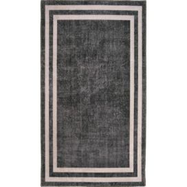 Šedo-krémový pratelný koberec 180x120 cm - Vitaus