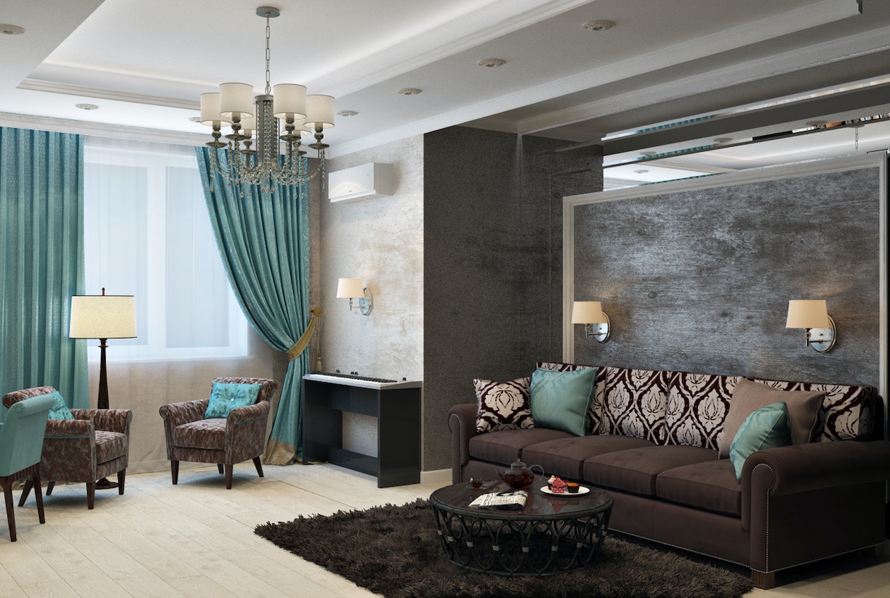 Luxusní obývací pokoj - 