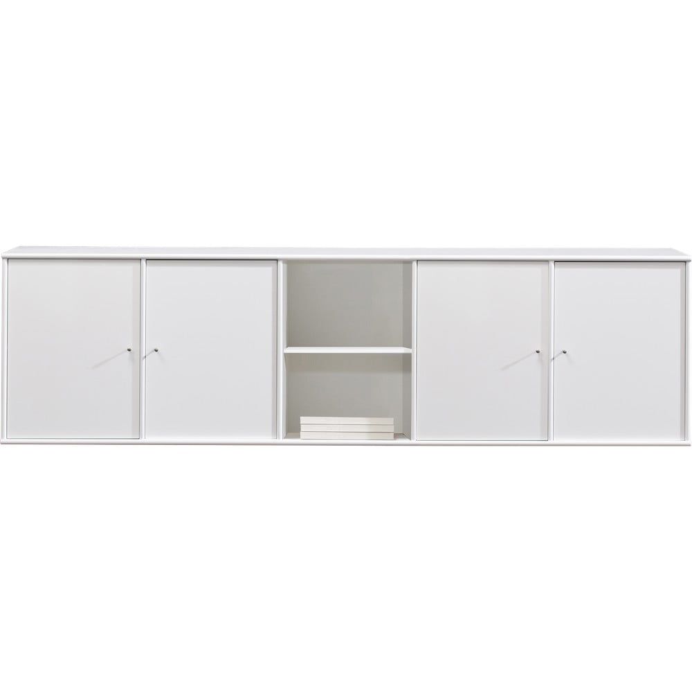 Bílá nízká komoda 220x61 cm Mistral - Hammel Furniture - Bonami.cz