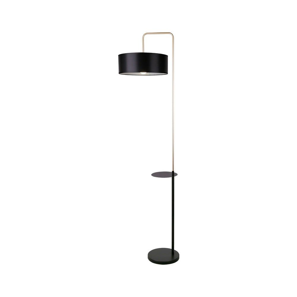 Černá stojací lampa (výška 172 cm) Impact – Candellux Lighting - Bonami.cz
