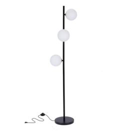 Černá stojací lampa (výška 150 cm) Kama – Candellux Lighting