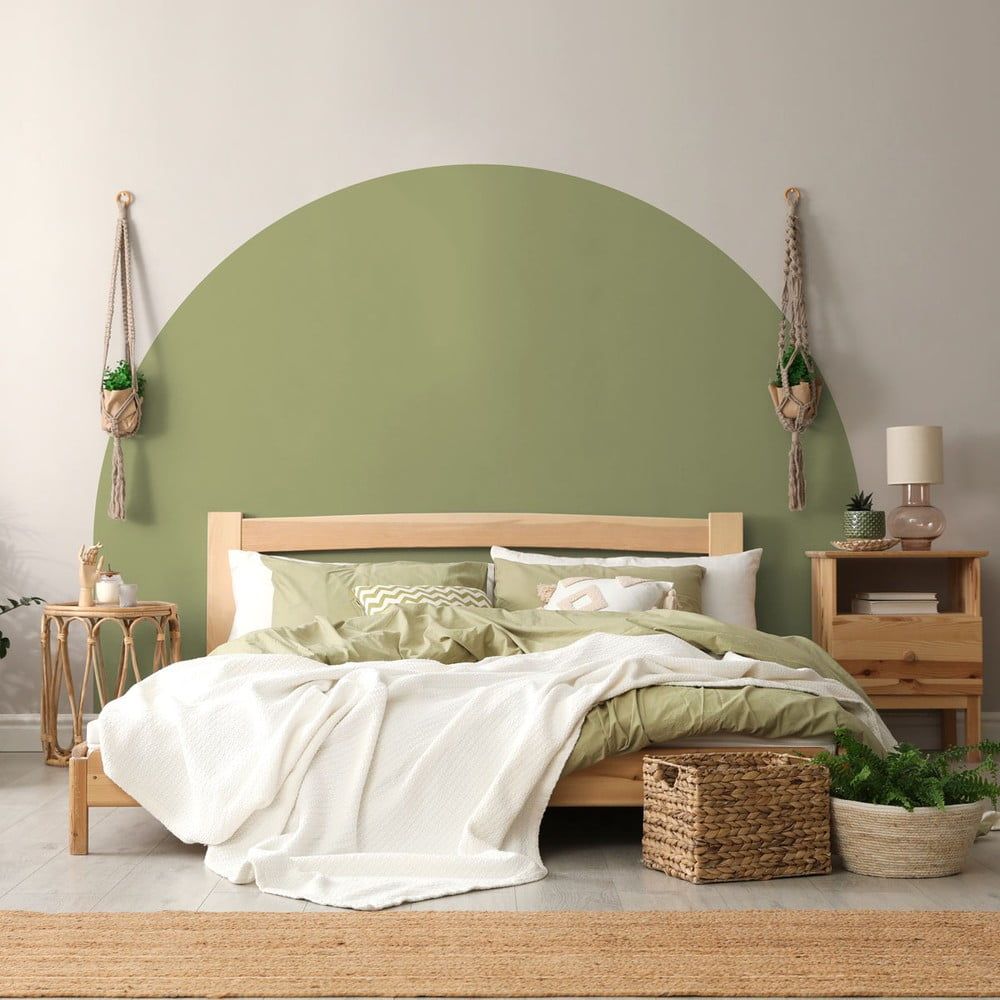 Samolepka na zeď 165x140 cm Olive Green – Ambiance - Bonami.cz