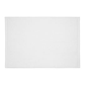 Bílá koupelnová předložka 50x70 cm Yeni – Kave Home