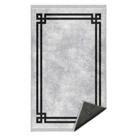 Černo-šedý koberec běhoun 80x200 cm – Mila Home