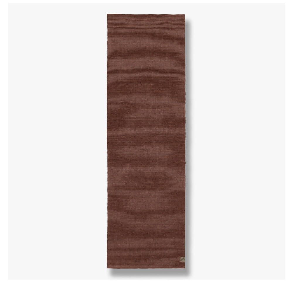 Jutový koberec v cihlové barvě 140x200 cm Ribbon – Mette Ditmer Denmark - Bonami.cz
