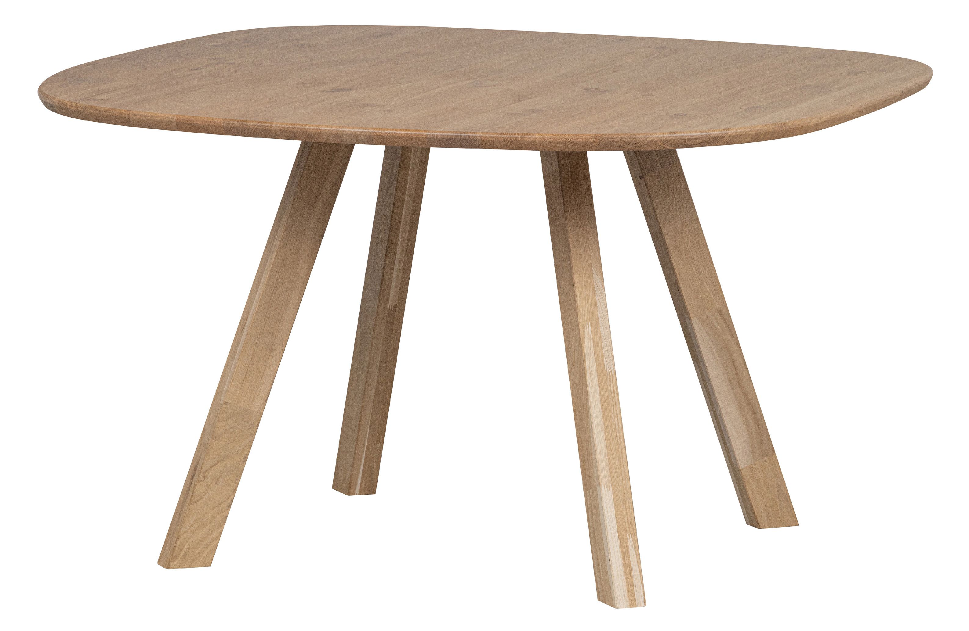 WOOOD Organický dřevěný stůl TABLO 130x130cm dub - iodesign.cz