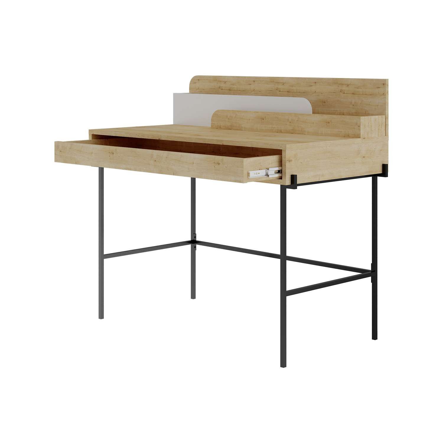 KALUNE DESIGN psací stůl LEILA světlý 108x60 cm - iodesign.cz