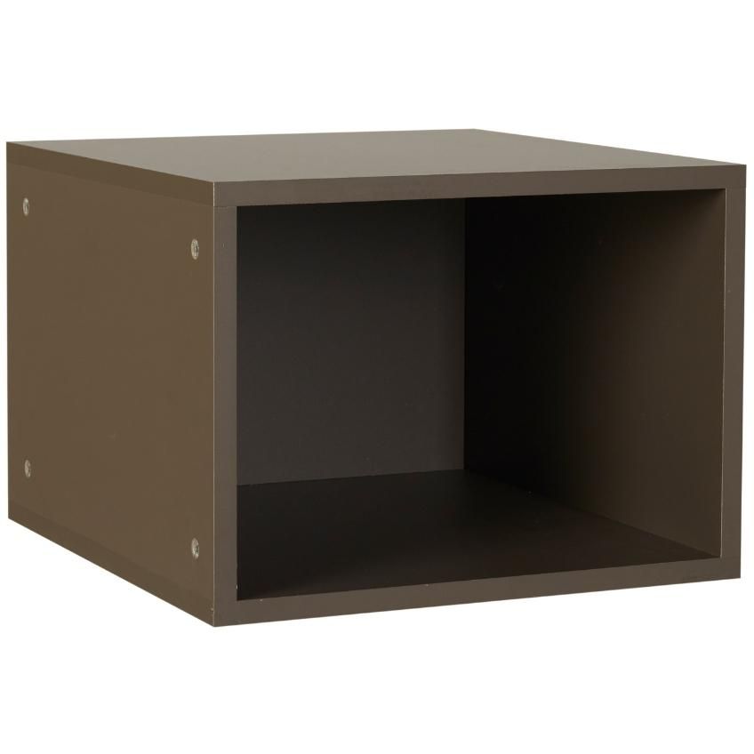 Šedohnědý doplňkový box do skříně Quax Cocoon 33 x 48 cm - Designovynabytek.cz