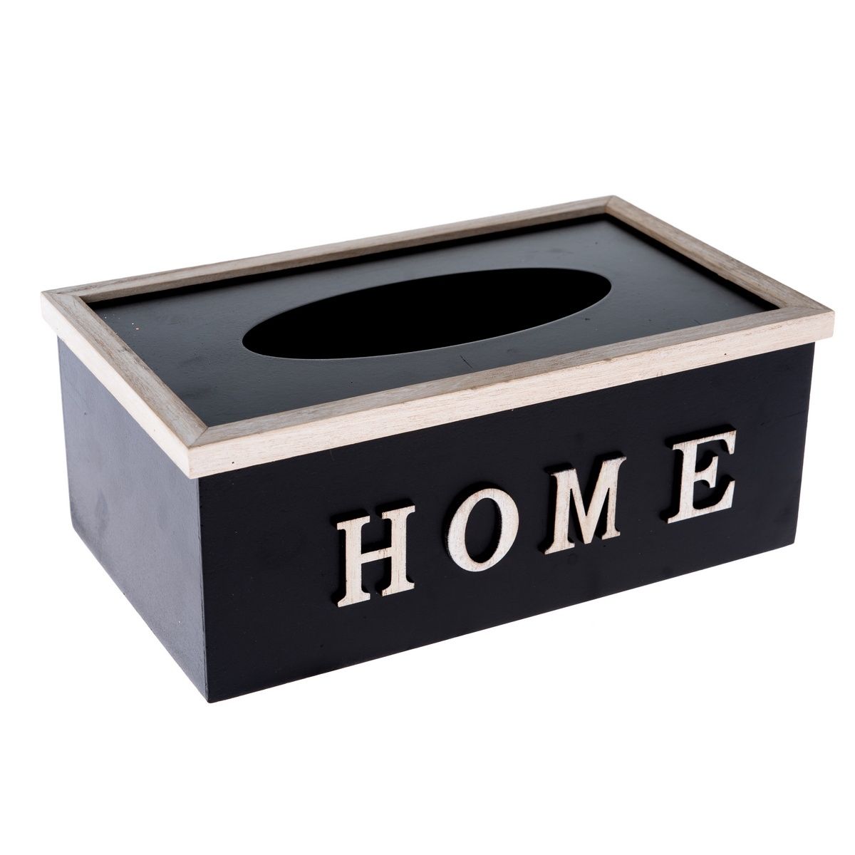 Dřevěný box na kapesníky HOME, 27 x 10,5 x 16 cm - 4home.cz