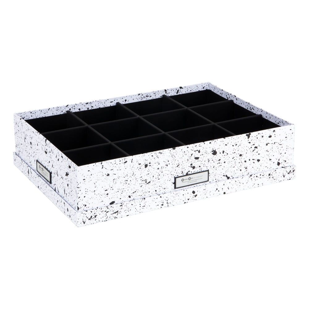 Černo-bílá krabice s přihrádkami Bigso Box of Sweden Jakob - Bonami.cz