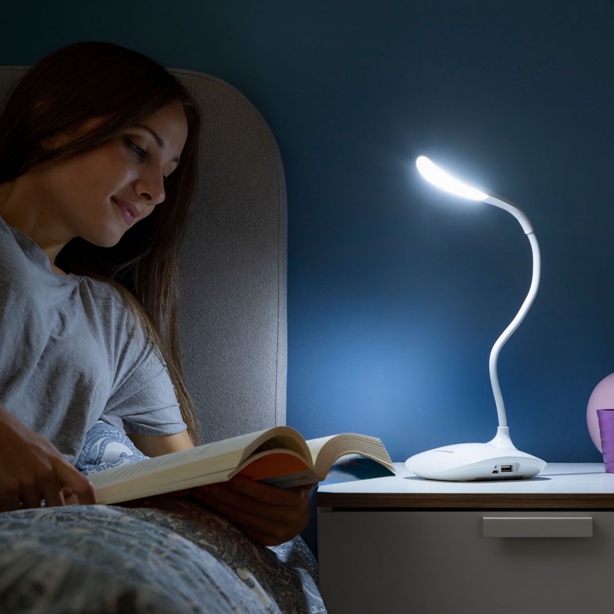 InnovaGoods LED Stolní lampa Lum2Go dobíjecí - Velký Košík