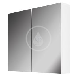 kielle Vega - Zrcadlová skříňka, 600x730x150 mm, lesklá bílá 50118600