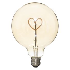Atmosphera Designová žárovka HEART, LED, G125