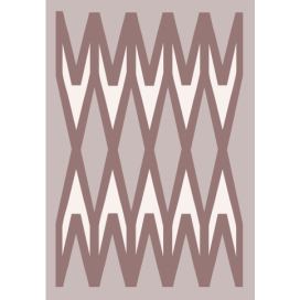 GDmats koberce Designový kusový koberec Saw od Jindřicha Lípy - 120x170 cm