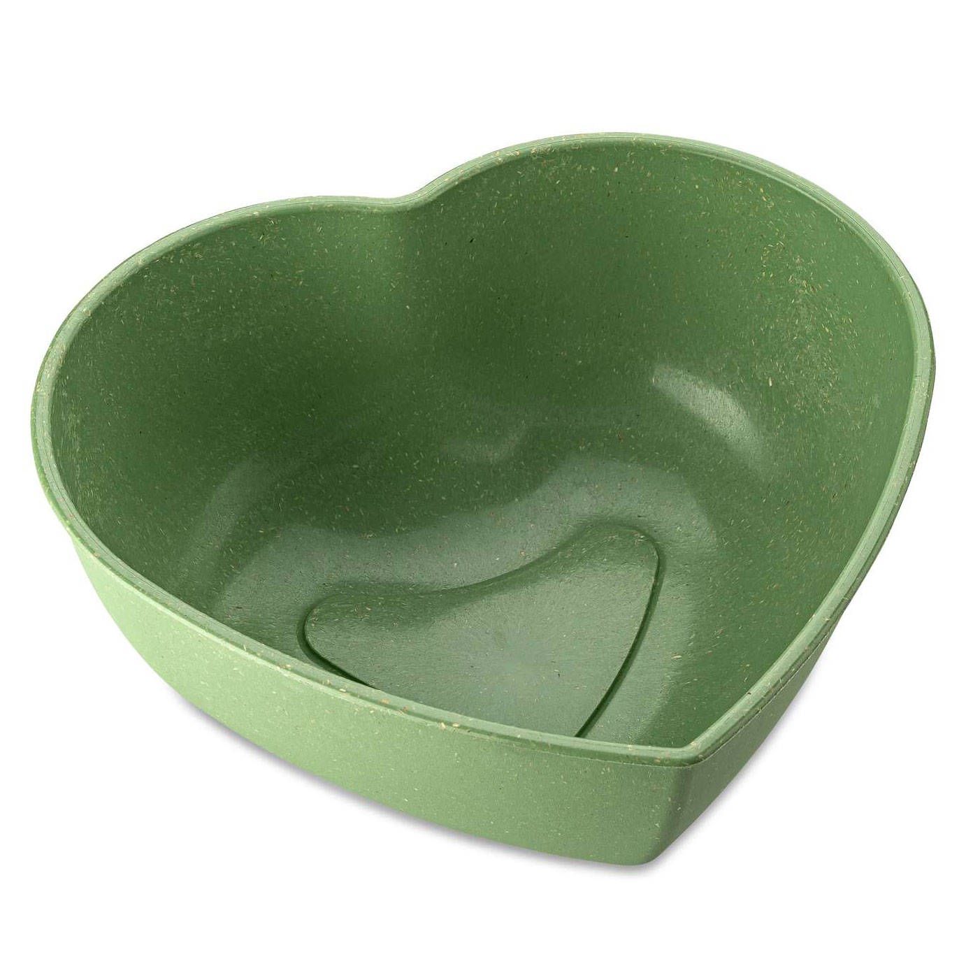 Koziol Kuchyňská miska ve tvaru srdce HERZ, organic nature, zelená - EMAKO.CZ s.r.o.