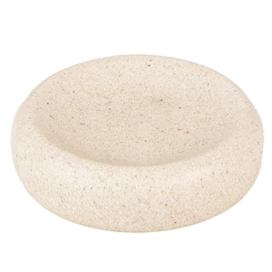Béžová kulatá keramická miska na mýdlo Fyo - Ø11*3 cm Clayre & Eef