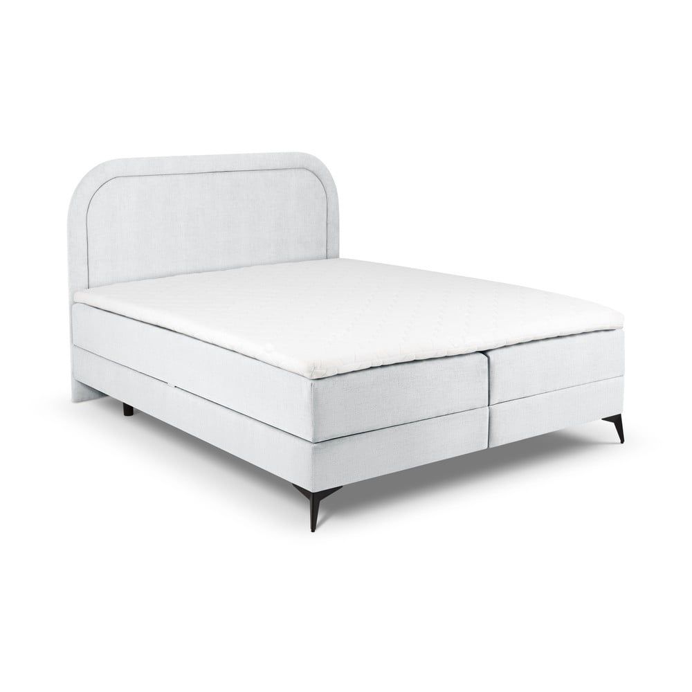 Béžová boxspring postel s úložným prostorem 180x200 cm Eclipse – Cosmopolitan Design - Bonami.cz