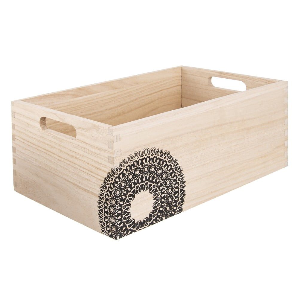 Dekorativní dřevěný úložný box Mandala – Orion - Bonami.cz