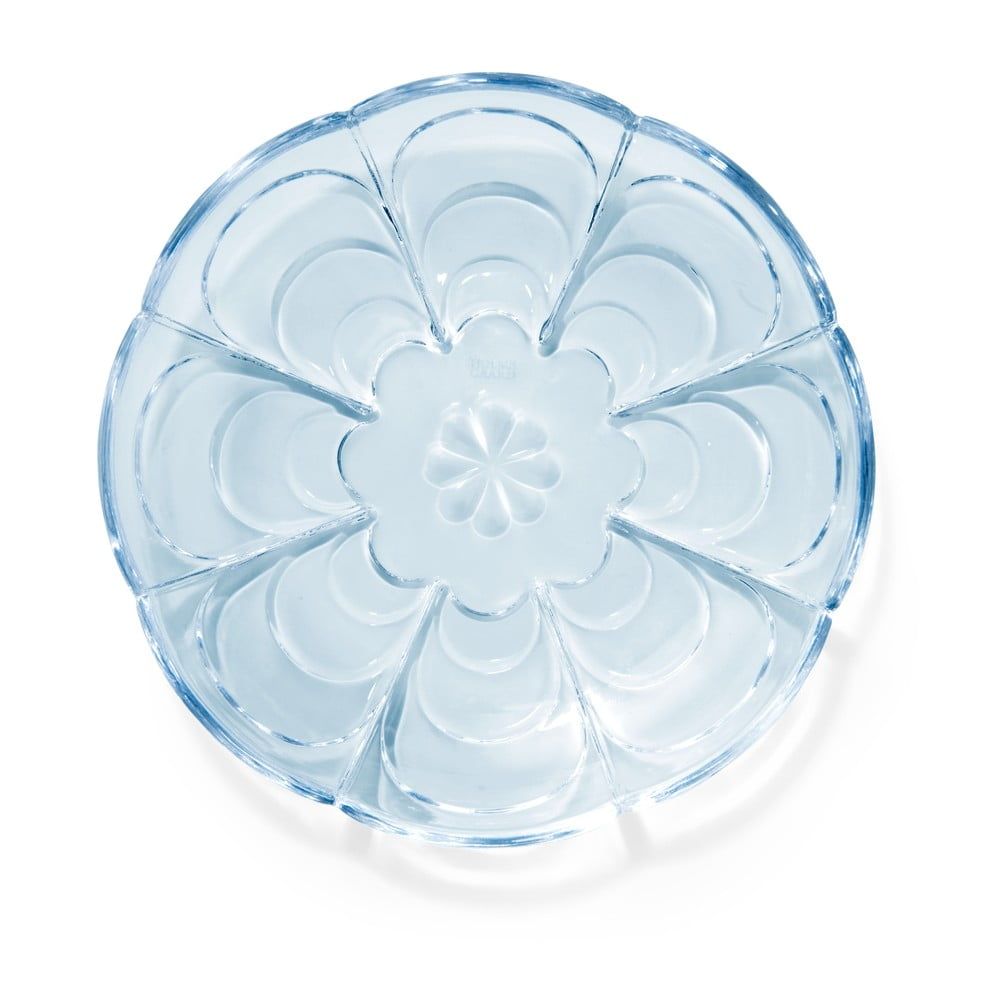 Světle modré dezertní  skleněné talíře v sadě 2 ks ø 16 cm Lily – Holmegaard - Bonami.cz