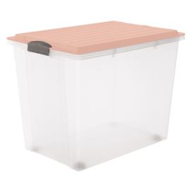 Plastový úložný box s víkem Compact – Rotho