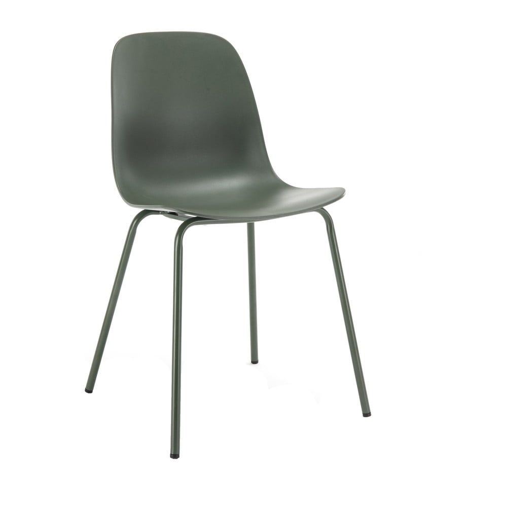 Zelená plastová jídelní židle Whitby – Unique Furniture - Bonami.cz