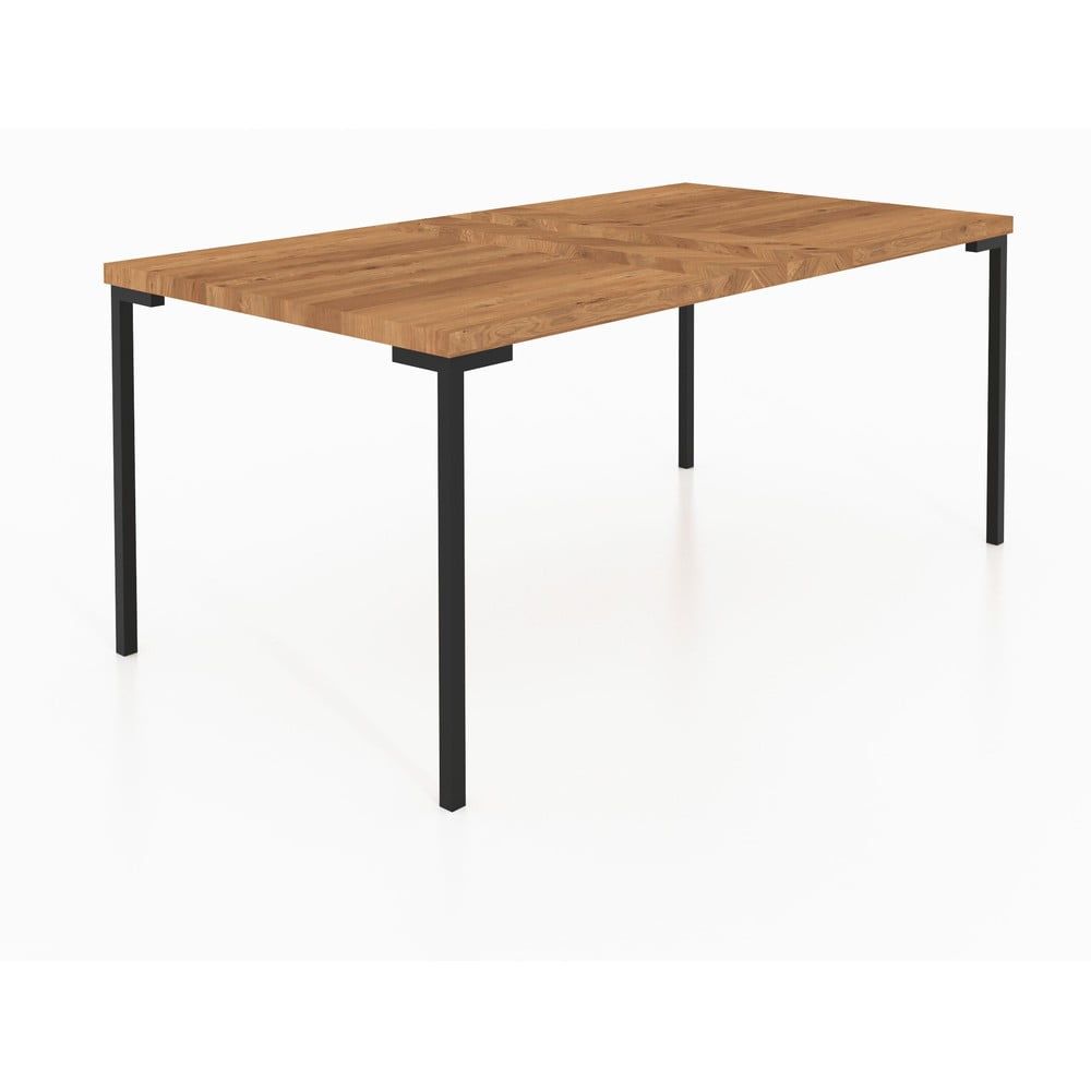 Jídelní stůl z dubového dřeva 90x160 cm Abies – The Beds - Bonami.cz