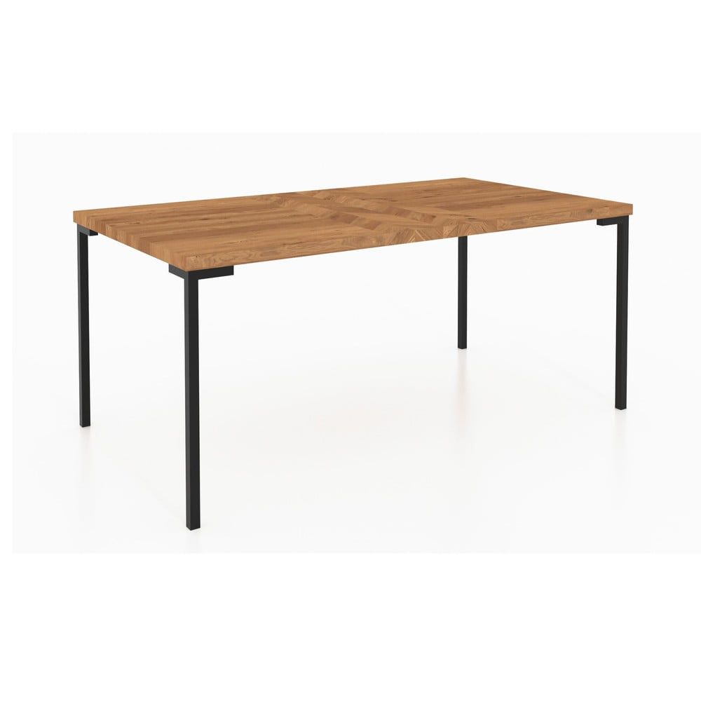 Jídelní stůl z dubového dřeva 90x200 cm Abies – The Beds - Bonami.cz