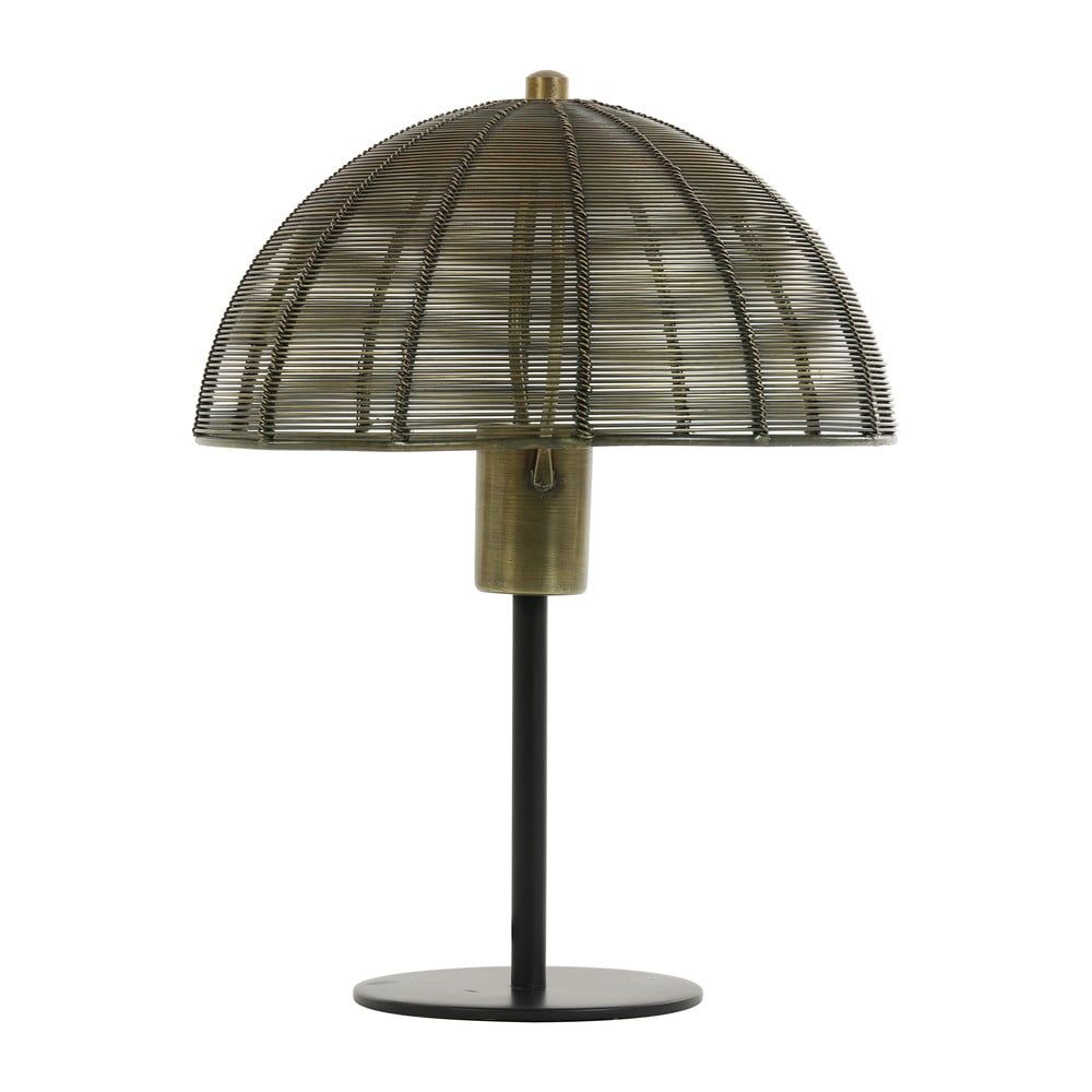 Stolní lampa v bronzové barvě (výška 33 cm) Klobu – Light & Living - Bonami.cz