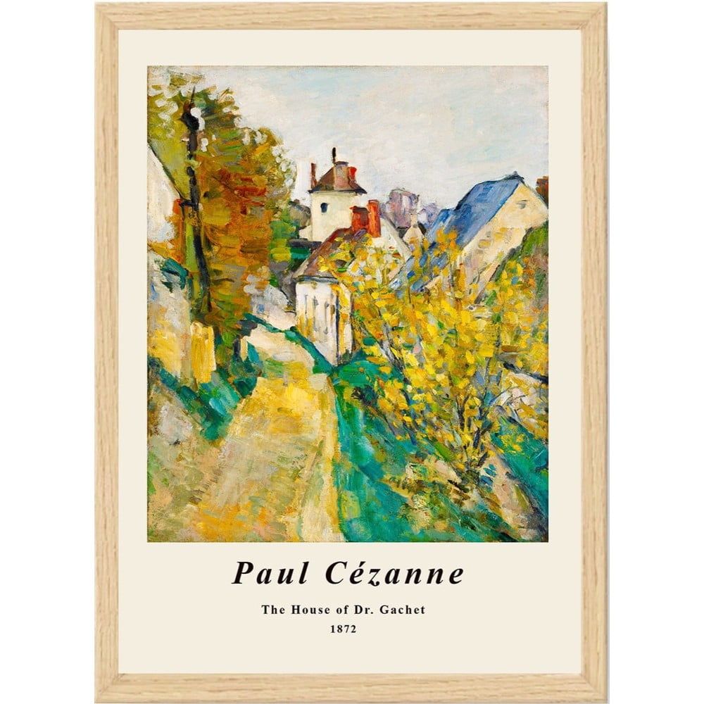 Plakát v rámu 35x45 cm Paul Cézanne – Wallity - Bonami.cz