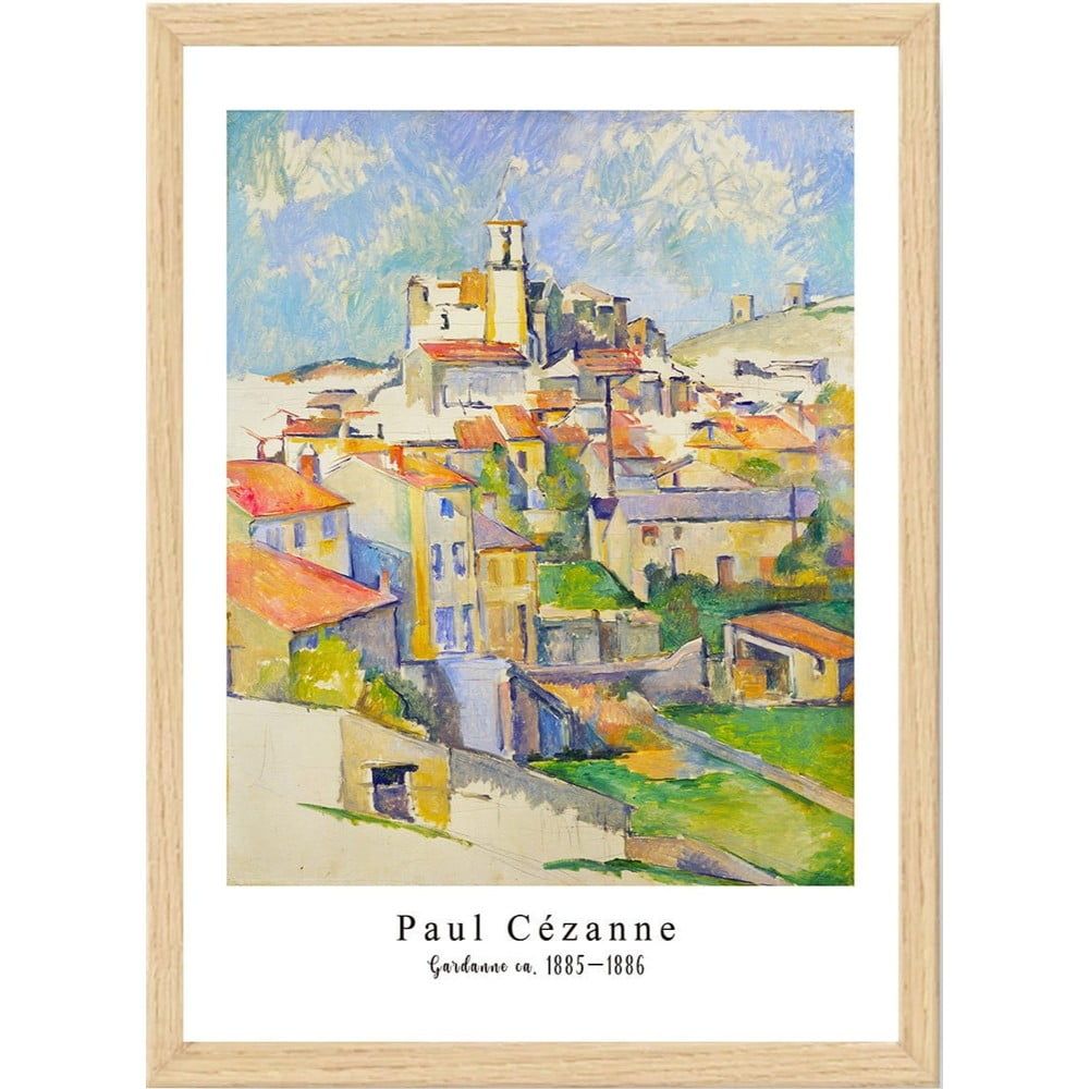 Plakát v rámu 55x75 cm Paul Cézanne – Wallity - Bonami.cz
