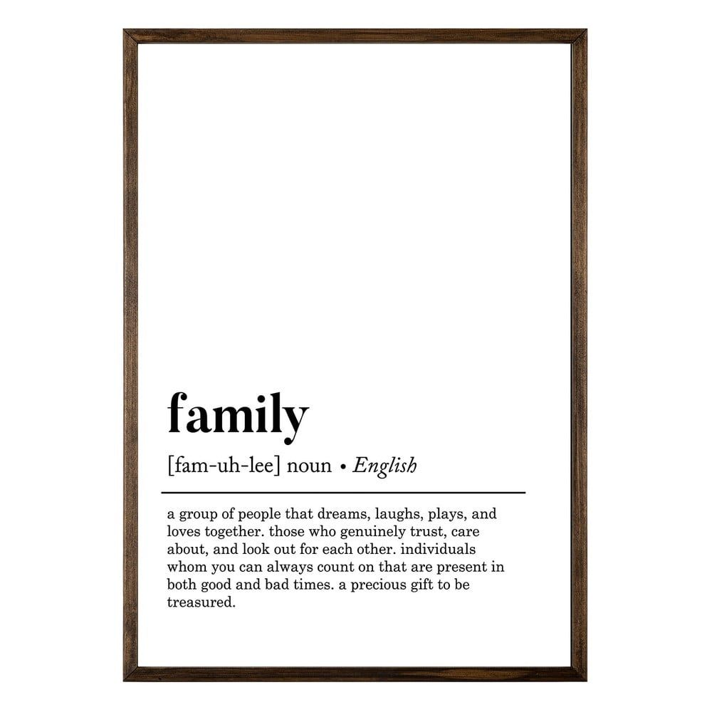 Plakát 50x70 cm Family – Wallity - Bonami.cz