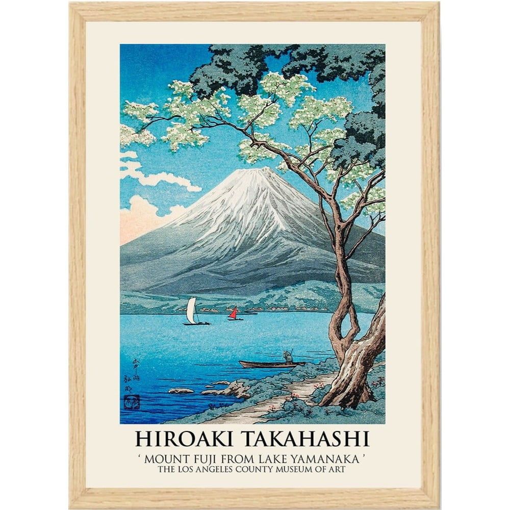 Plakát v rámu 55x75 cm Hiroaki Takahashi – Wallity - Bonami.cz