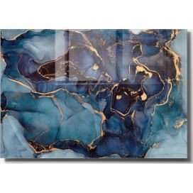 Skleněný obraz 100x70 cm Dark Marble – Wallity Bonami.cz