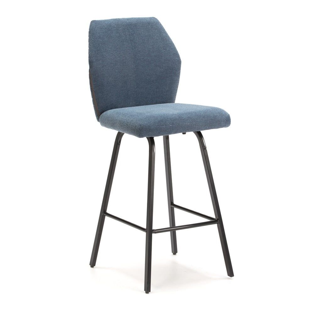 Světle modré barové židle v sadě 4 ks 65 cm Bei – Marckeric - Bonami.cz