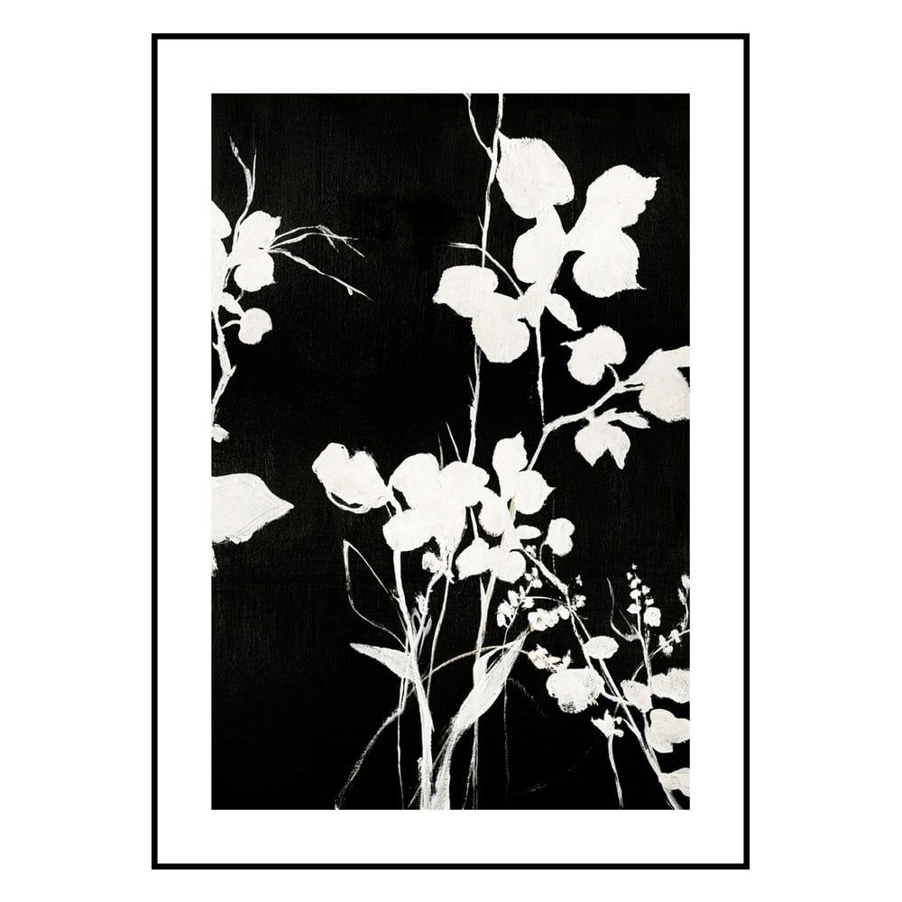Obraz 30x40 cm Silhouet Leaves – Malerifabrikken - Bonami.cz