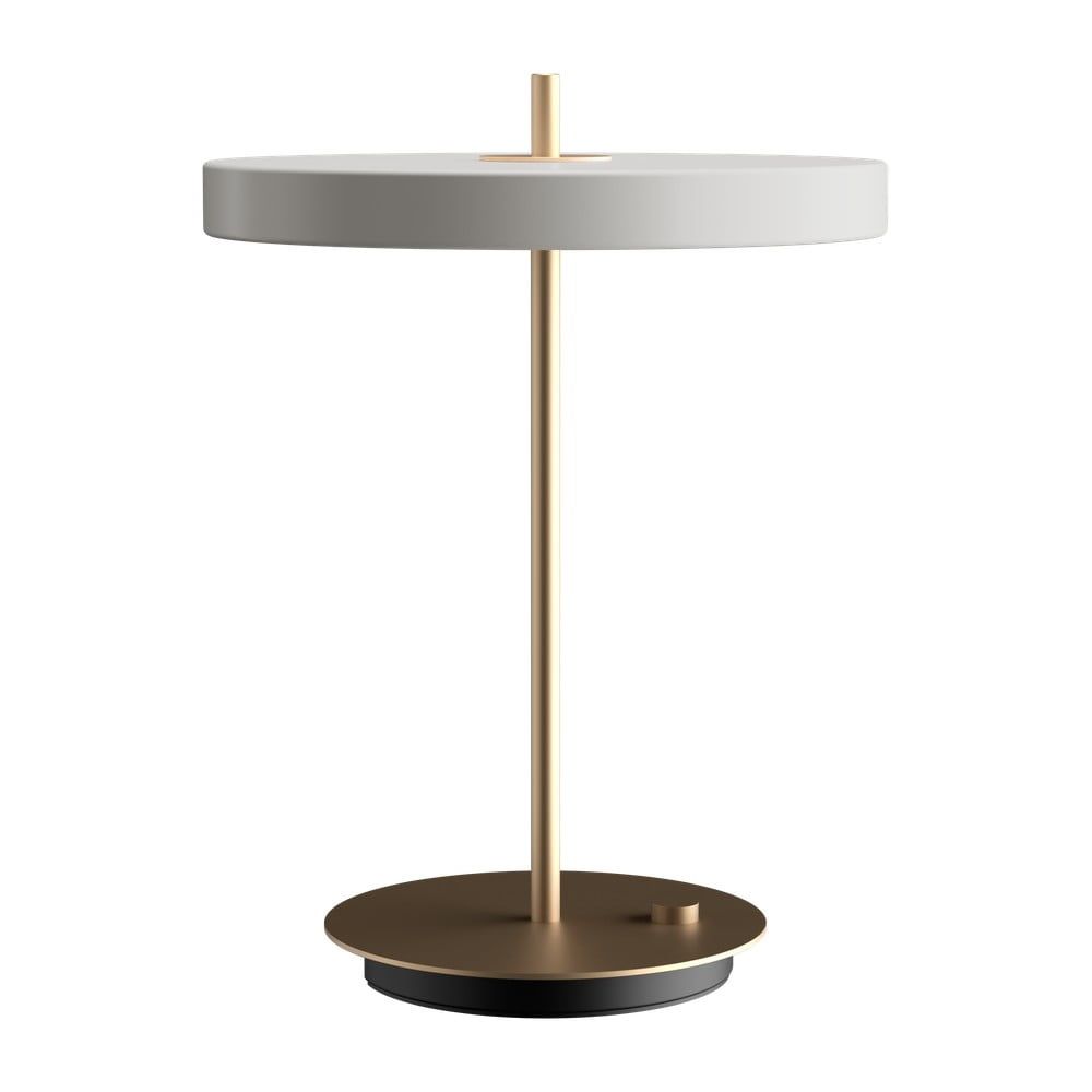 Tmavě zelená LED stmívatelná stolní lampa s kovovým stínidlem (výška 41,5 cm) Asteria Table – UMAGE - Bonami.cz