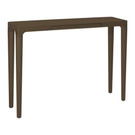 Hnědý konzolový stolek z dubového dřeva 12x110 cm Heart\'n\'Soul – UMAGE
