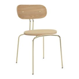 Jídelní židle v béžovo-zlaté barvě Curious – UMAGE