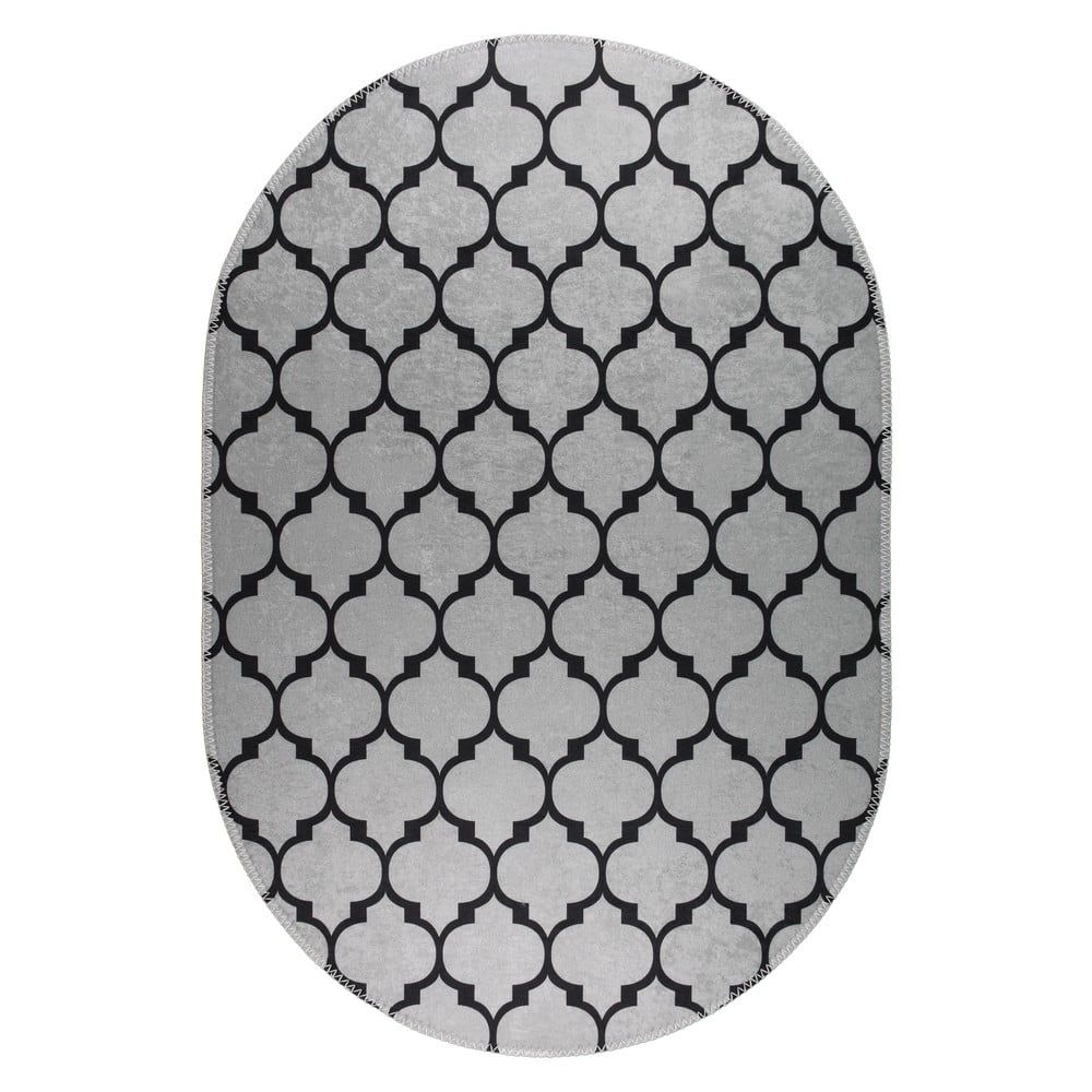 Tmavě šedý pratelný koberec 80x120 cm – Vitaus - Bonami.cz