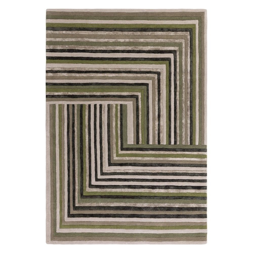 Zelený vlněný koberec 160x230 cm Network Forest – Asiatic Carpets - Bonami.cz