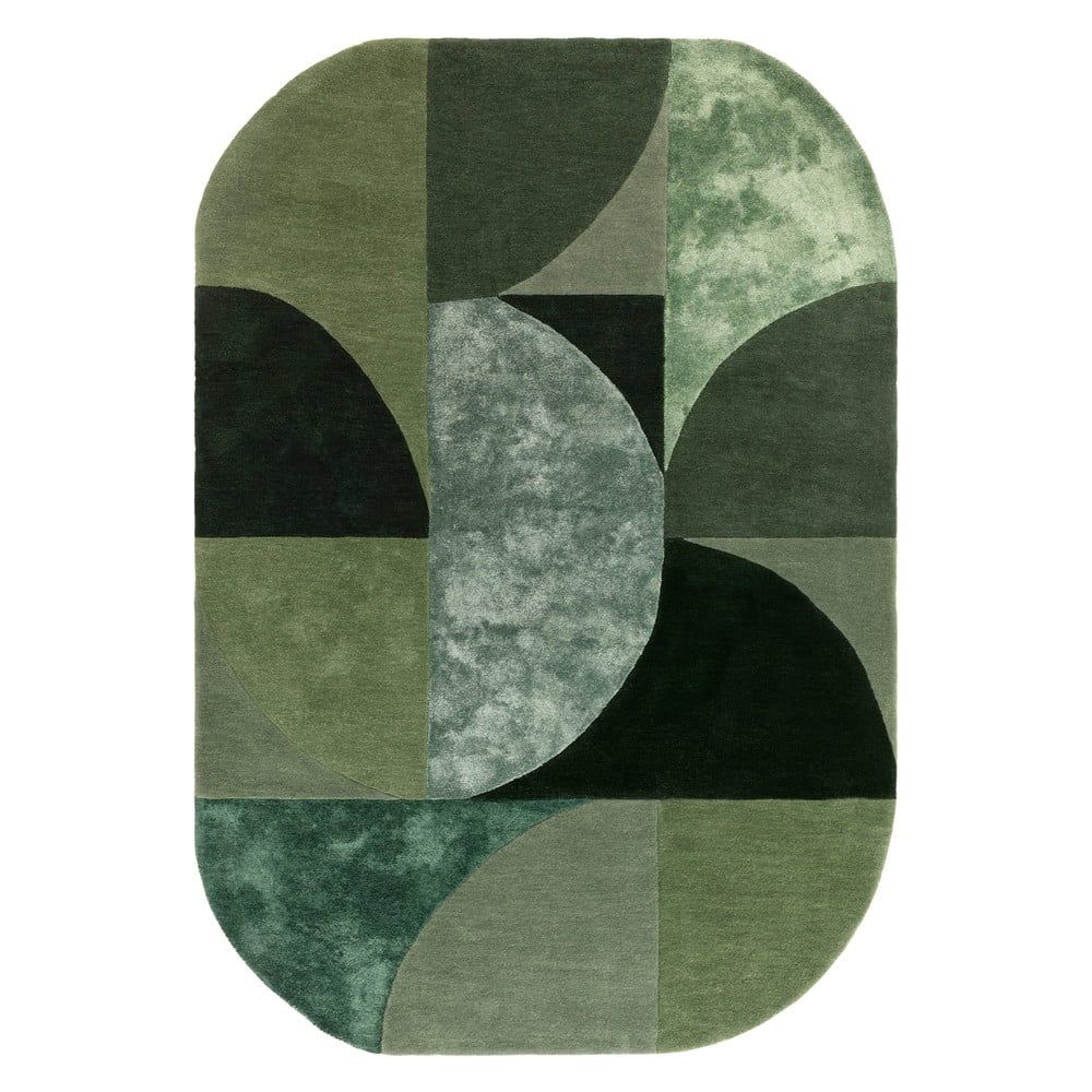 Tmavě zelený vlněný koberec 200x300 cm Forest – Asiatic Carpets - Bonami.cz