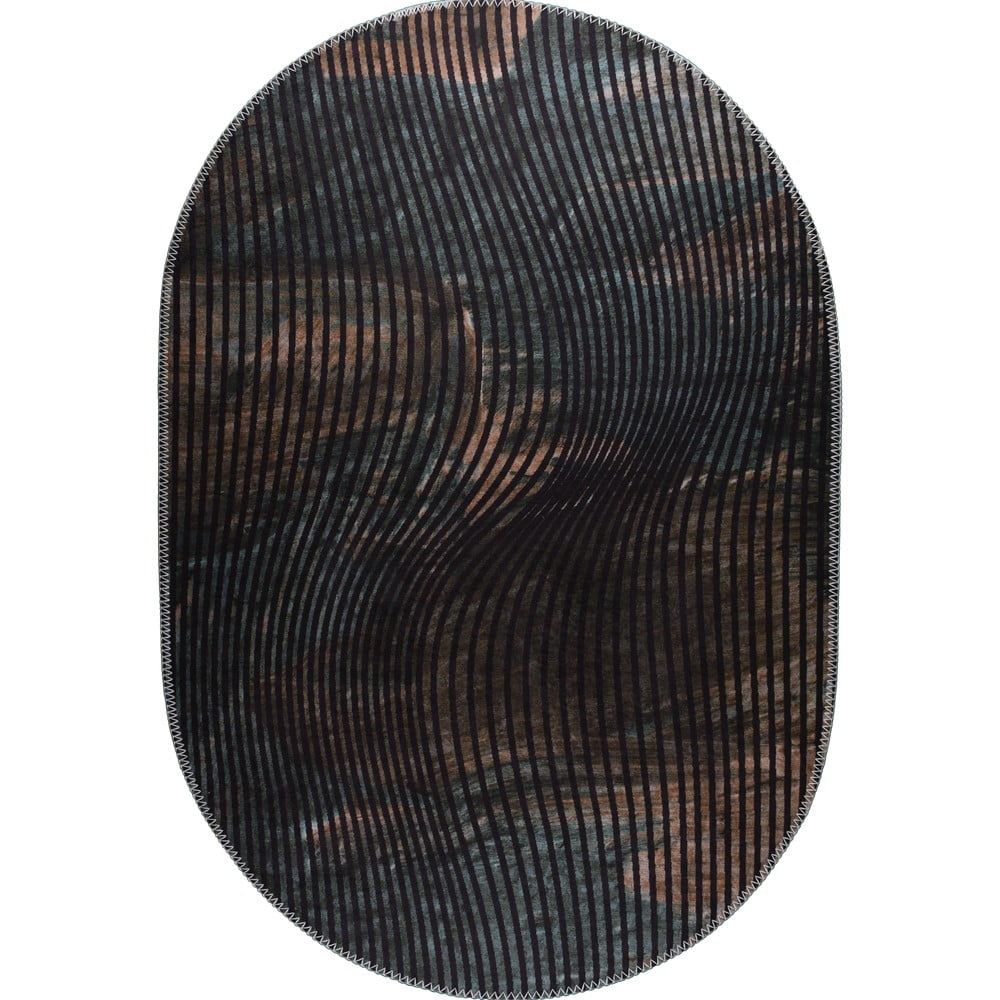Černý pratelný koberec 120x180 cm – Vitaus - Bonami.cz